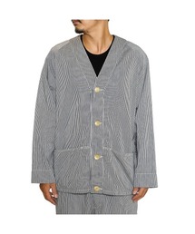 CALEE(L[)6OZ HICKORY SHIRT CARDIGAN(m[J[WPbg)
