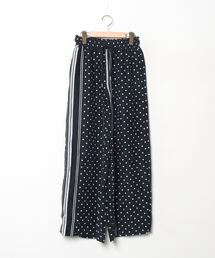 【未使用】★値下げしました★MACPHEE パンツ 2025 AW] EFFECTEN / Check bondage wide pants – utility