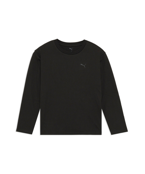PUMA(プーマ)の「PUMA プーマ ウィメンズ ESS MX キャットロゴ リラックスド 長袖 Tシャツ(Tシャツ/カットソー・レディース・ホワイト/ブラック・SMALL/X-LARGE/LARGE/MEDIUM)」の15枚目の写真