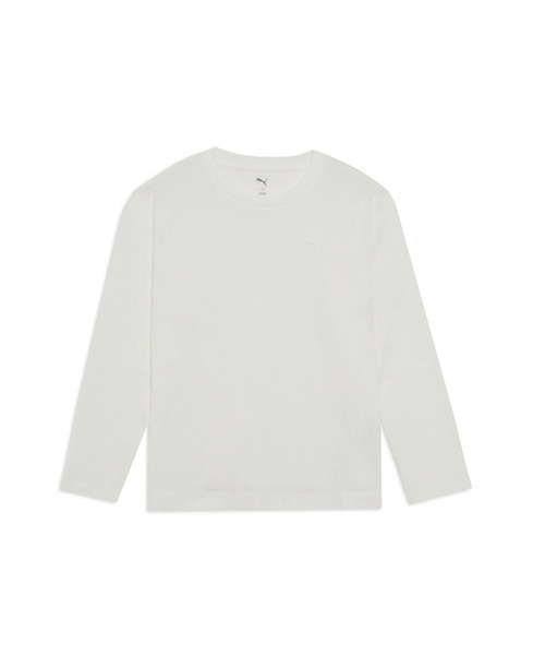 PUMA(プーマ)の「PUMA プーマ ウィメンズ ESS MX キャットロゴ リラックスド 長袖 Tシャツ(Tシャツ/カットソー・レディース・ホワイト/ブラック・SMALL/X-LARGE/LARGE/MEDIUM)」の8枚目の写真