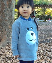 coen | 【coen kids】コーエンベアアップリケスウェット(100～150cm)(スウェット)