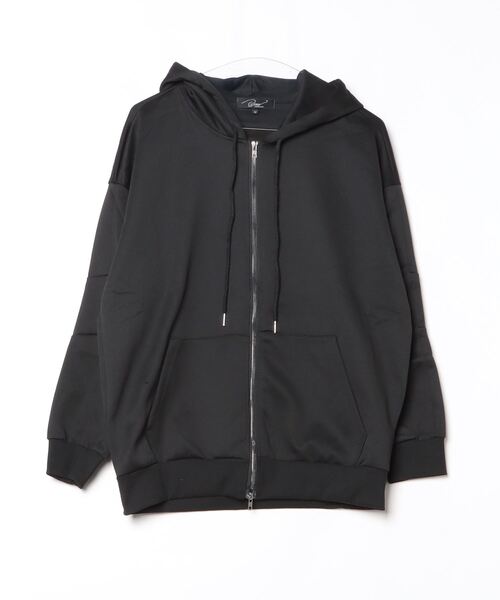 Beno（ビーノ）の「ダンボールジップアップパーカー（パーカー・メンズ・グレー/ブラック・X-LARGE/LARGE/MEDIUM）」の10枚目の写真