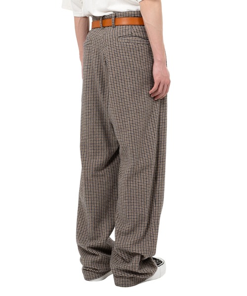 KAMIYA(カミヤ)の「Tweed Slacks(スラックス・メンズ・ブラウン・M)」の10枚目の写真