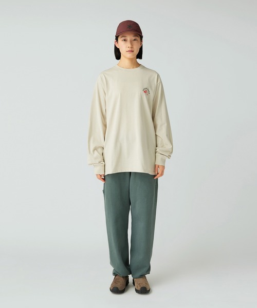 Snow Peak(スノーピーク)の「Snow Peak / Garment Dyed Pants ガーメントダイパンツ(スウェットパンツ・メンズ・ダークグリーン/パープル/チャコール・M/S/1/L/XL)」の18枚目の写真
