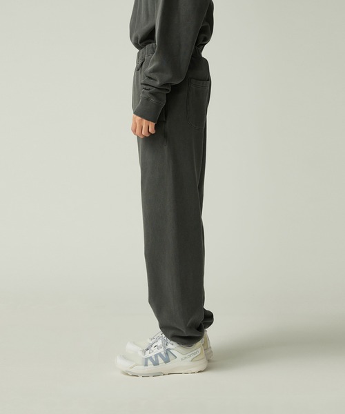 Snow Peak(スノーピーク)の「Snow Peak / Garment Dyed Pants ガーメントダイパンツ(スウェットパンツ・メンズ・ダークグリーン/パープル/チャコール・M/S/1/L/XL)」の21枚目の写真