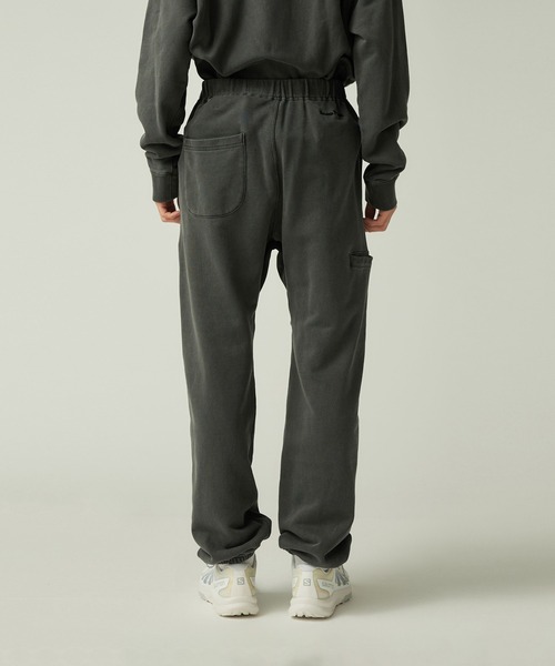 Snow Peak(スノーピーク)の「Snow Peak / Garment Dyed Pants ガーメントダイパンツ(スウェットパンツ・メンズ・ダークグリーン/パープル/チャコール・M/S/1/L/XL)」の22枚目の写真