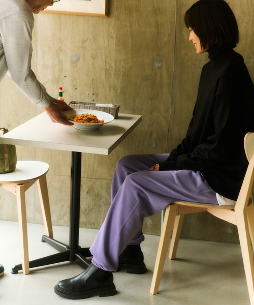 Snow Peak(スノーピーク)の「Snow Peak / Garment Dyed Pants ガーメントダイパンツ(スウェットパンツ・メンズ・ダークグリーン/パープル/チャコール・M/S/1/L/XL)」の11枚目の写真