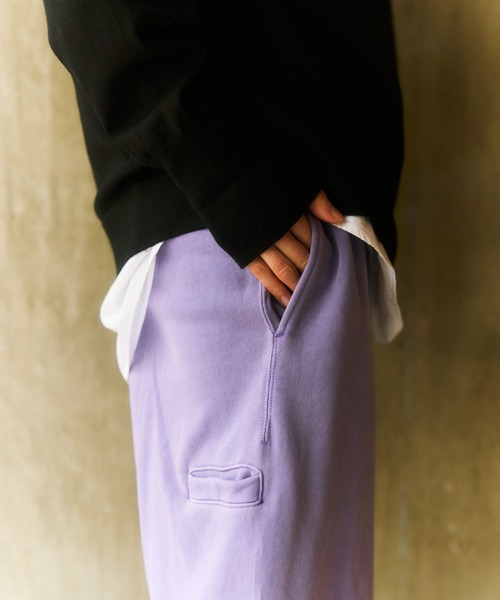 Snow Peak(スノーピーク)の「Snow Peak / Garment Dyed Pants ガーメントダイパンツ(スウェットパンツ・メンズ・ダークグリーン/パープル/チャコール・M/S/1/L/XL)」の16枚目の写真