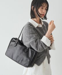 russet　ラシット　トートバッグ　ショルダーバッグ　ブラック　レザー russet｜[UNISEXアイテム]レザーミニトートショルダーバッグ