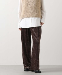 CHIGNON（シニヨン）の「ベロアメッシュイージーパンツ（その他パンツ）」