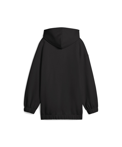 PUMA(プーマ)の「PUMA プーマ ウィメンズ ワードローブ ESS オーバーサイズド フルジップ フ(パーカー・レディース・ブラック/ピンク系その他2・LARGE/X-LARGE/SMALL/MEDIUM)」の6枚目の写真
