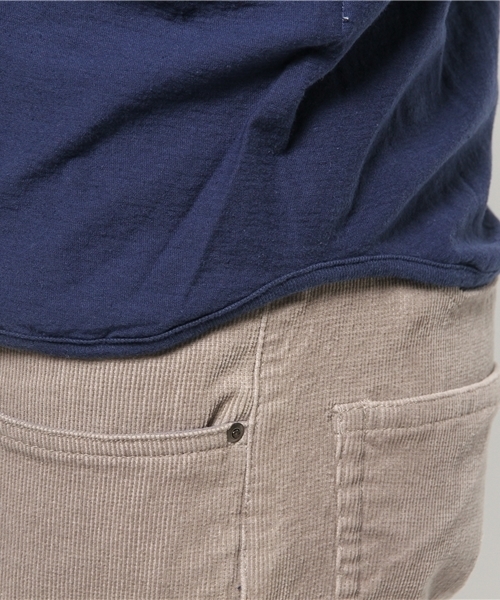 BHY-biography(ビーエイチワイバイオグラフィー)の「30/1 ROUFY HENLEY NECK(Tシャツ/カットソー・メンズ・ブラック/ホワイト/ブルー・48/46/44)」の8枚目の写真