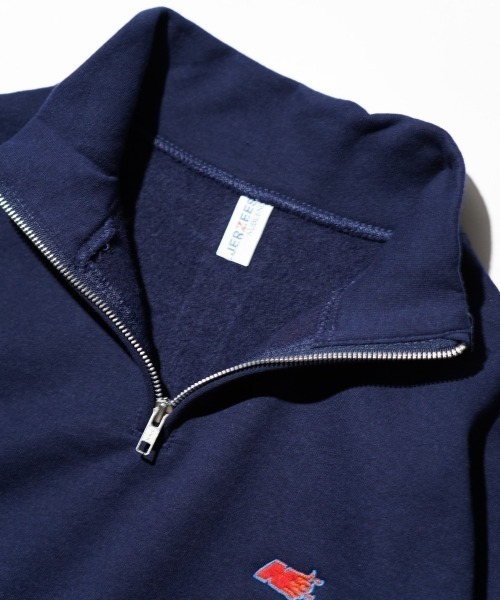 JERZEES（ジャージーズ）の「JERZEES ジャージーズ / "N"QUARTER-ZIP SWEAT（スウェット・メンズ・ネイビー/アッシュグレー/ブラック・LARGE/X-LARGE/MEDIUM）」の9枚目の写真