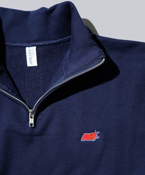 JERZEES（ジャージーズ）の「JERZEES ジャージーズ / "N"QUARTER-ZIP SWEAT（スウェット・メンズ・ネイビー/アッシュグレー/ブラック・LARGE/X-LARGE/MEDIUM）」の15枚目の写真