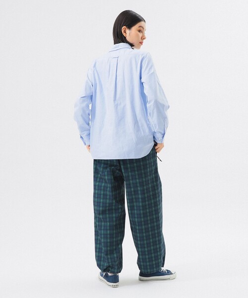 BEAMS BOY（ビームスボーイ）の「オックスフォード ボタンダウン シャツ（シャツ/ブラウス・レディース・ホワイト/サックスブルー・2/1/0）」の9枚目の写真