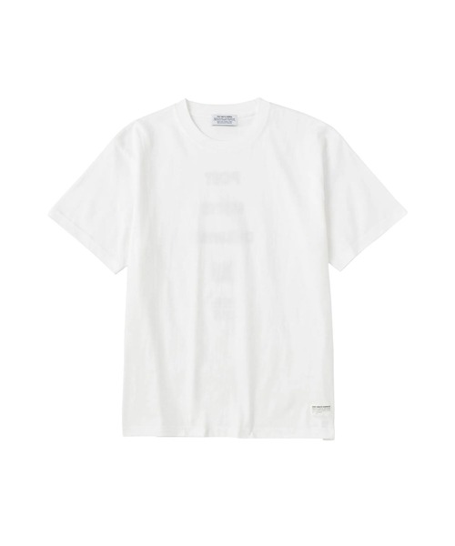 POET MEETS DUBWISE（ポエットミーツダブワイズ）の「【POET MEETS DUBWISE/ポエトミーツダブワイズ】 LOGO T-shirt（Tシャツ/カットソー・メンズ・ブラック/ホワイト・L/M/XL）」の3枚目の写真