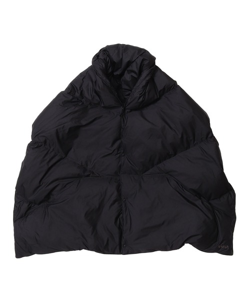 NANGA(ナンガ)の「NANGA/ナンガ DOWN PONCHO MUFFLER マフラー(マフラー・レディース・ブラウン/ブラック/アイボリー/カーキ・FREE)」の3枚目の写真