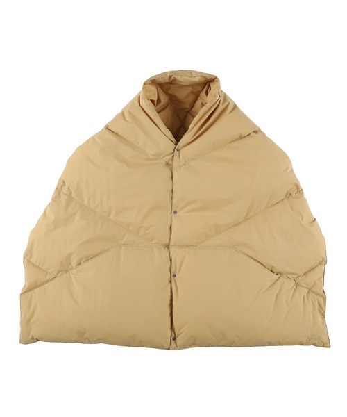 NANGA(ナンガ)の「NANGA/ナンガ DOWN PONCHO MUFFLER マフラー(マフラー・レディース・ブラウン/ブラック/アイボリー/カーキ・FREE)」の5枚目の写真