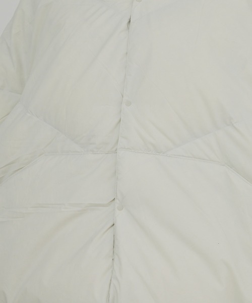 NANGA(ナンガ)の「NANGA/ナンガ DOWN PONCHO MUFFLER マフラー(マフラー・レディース・ブラウン/ブラック/アイボリー/カーキ・FREE)」の14枚目の写真