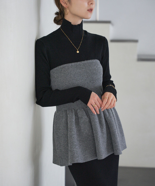 Noble（ノーブル）の「ニットビスチェ（ニット/セーター）」 - WEAR