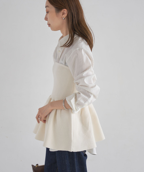 ニットビスチェ（ニット/セーター）｜NOBLE（ノーブル）のファッション