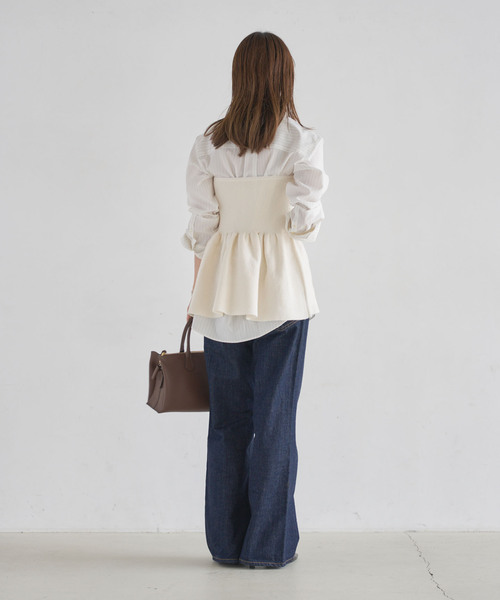 セール】ニットビスチェ（ニット/セーター）｜NOBLE（ノーブル）の