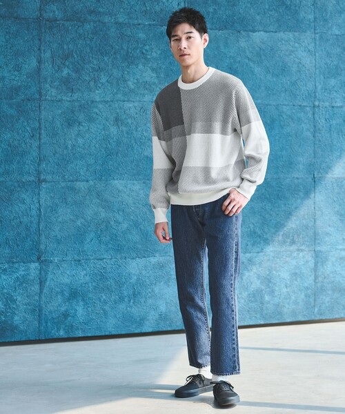 メル72168★新品　未使用★ プランシー　ニット　カラーブロックニット メル72168様専用☆新品 未使用☆ プランシー ニット カラーブロック