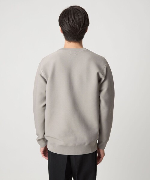 green label relaxing（グリーンレーベルリラクシング）の「【WEB限定】ガーターヘンリー ニット（ニット/セーター・メンズ・ブラック/ワイン/ライトグレー・S/L/XL/M）」の6枚目の写真