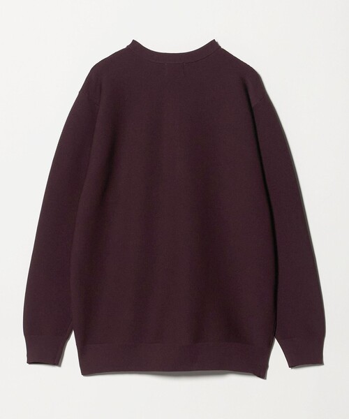 green label relaxing（グリーンレーベルリラクシング）の「【WEB限定】ガーターヘンリー ニット（ニット/セーター・メンズ・ブラック/ワイン/ライトグレー・S/L/XL/M）」の8枚目の写真