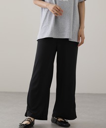 DAYRA（デイラ）の「選べるサイズ レングス タック リブ カット ワイド  パンツ（その他パンツ）」