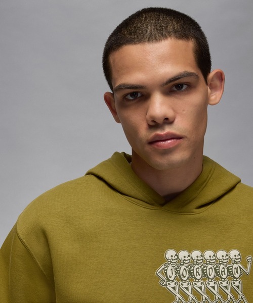 JORDAN BRAND(ジョーダンブランド)の「JORDAN BRAND M J BRK FLC PO DDM / ジョーダン ブランド ジョーダン BRK フリースプルオーバー L/S フーディ DDM / NIKE【SP】(パーカー・メンズ・オリーブ・S/M/L/XL/XXL)」の3枚目の写真
