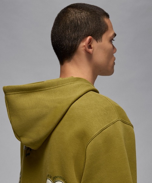 JORDAN BRAND(ジョーダンブランド)の「JORDAN BRAND M J BRK FLC PO DDM / ジョーダン ブランド ジョーダン BRK フリースプルオーバー L/S フーディ DDM / NIKE【SP】(パーカー・メンズ・オリーブ・S/M/L/XL/XXL)」の14枚目の写真