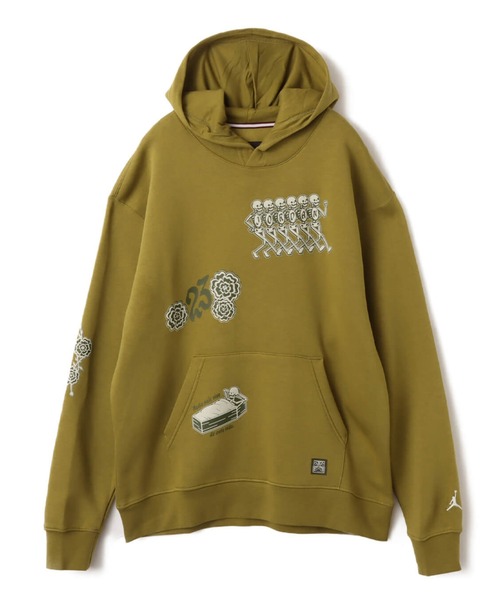 JORDAN BRAND(ジョーダンブランド)の「JORDAN BRAND M J BRK FLC PO DDM / ジョーダン ブランド ジョーダン BRK フリースプルオーバー L/S フーディ DDM / NIKE【SP】(パーカー・メンズ・オリーブ・S/M/L/XL/XXL)」の2枚目の写真