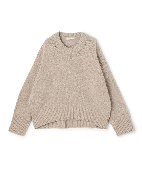 ファインウール クルーネックプルオーバー（ニット/セーター