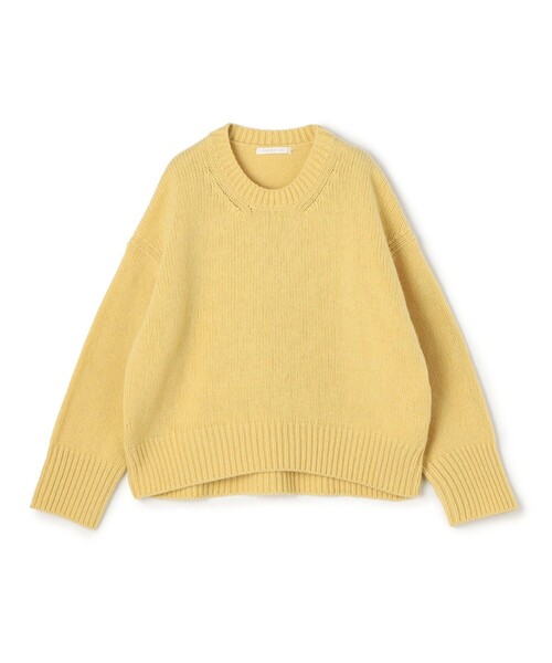 ファインウール クルーネックプルオーバー（ニット/セーター