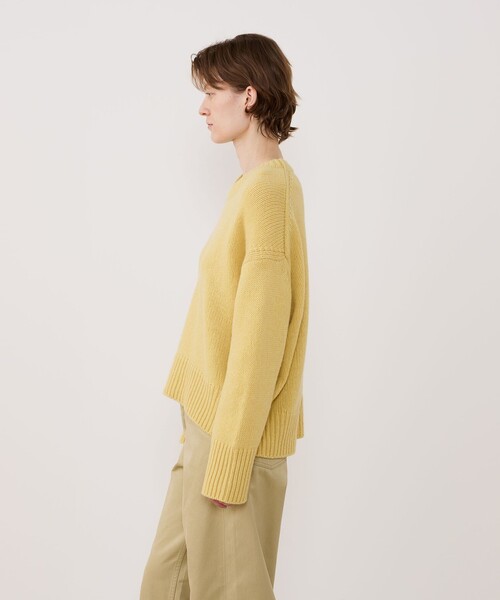 ファインウール クルーネックプルオーバー（ニット/セーター