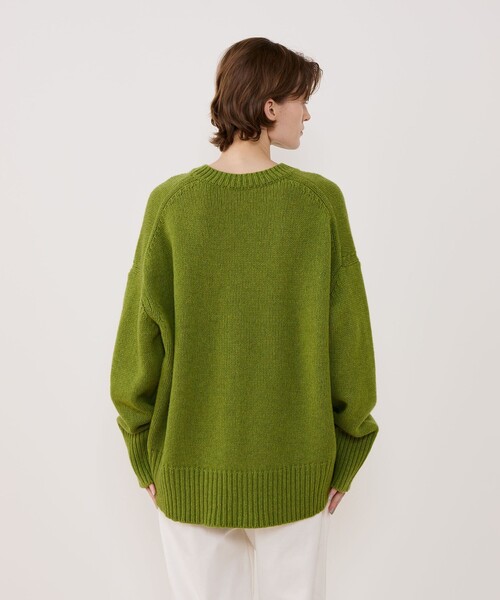 ファインウール クルーネックプルオーバー（ニット/セーター