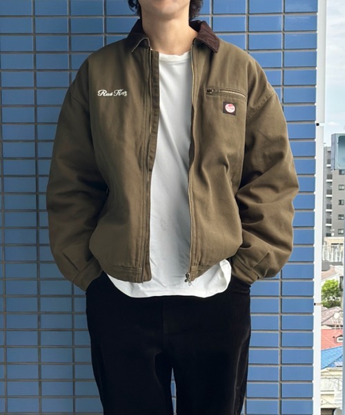 RED KAP（レッドキャップ）の「REDKAP Workwear Duck Canvas Jacket（ブルゾン・メンズ・カーキ/ブラック/ベージュ・XL/L/M）」の3枚目の写真