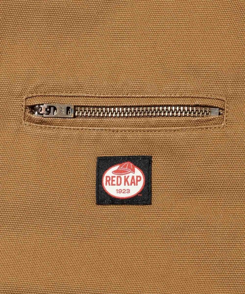 RED KAP（レッドキャップ）の「REDKAP Workwear Duck Canvas Jacket（ブルゾン・メンズ・カーキ/ブラック/ベージュ・XL/L/M）」の7枚目の写真