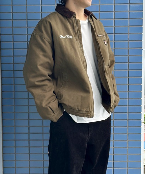 RED KAP（レッドキャップ）の「REDKAP Workwear Duck Canvas Jacket（ブルゾン・メンズ・カーキ/ブラック/ベージュ・XL/L/M）」の18枚目の写真