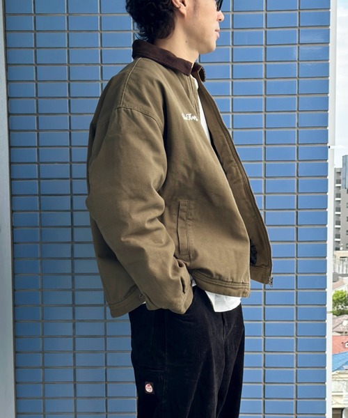 RED KAP（レッドキャップ）の「REDKAP Workwear Duck Canvas Jacket（ブルゾン・メンズ・カーキ/ブラック/ベージュ・XL/L/M）」の19枚目の写真