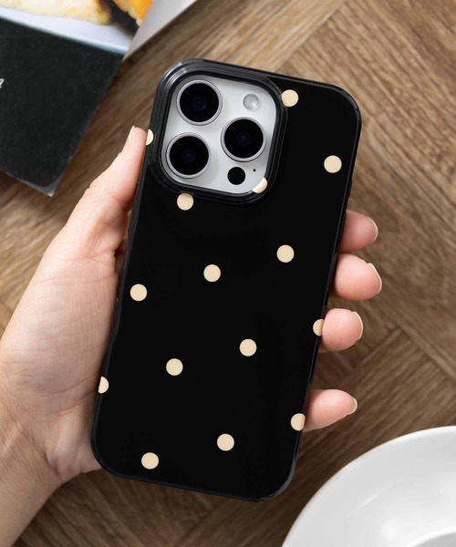 セール】水玉 ドット柄 iPhoneケース カバー【iPhone12/13/14/15/15pro