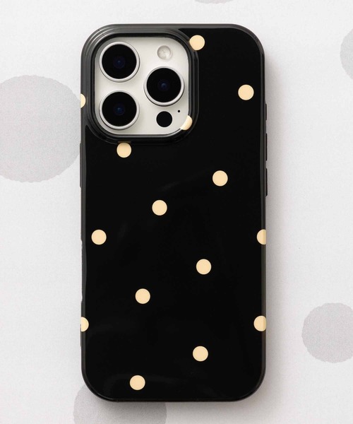 水玉 ドット柄 iPhoneケース カバー【iPhone12/13/14/15/15pro/16