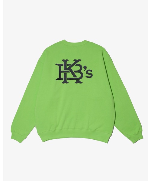 KEBOZ（ケボズ）の「EFG SWEAT CREWNECK（スウェット・メンズ・ブラック/ネイビー/グレー/グリーン・S/M/L/2XL/XL）」の9枚目の写真