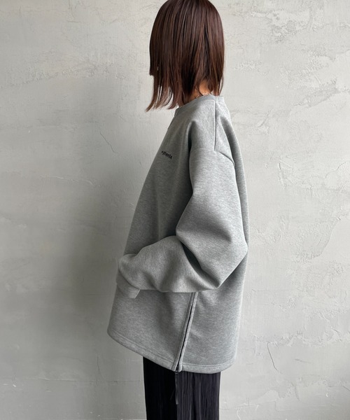 Joseph ジョゼフ カシミヤ100% ボリュームリブスヌード ライトグレー