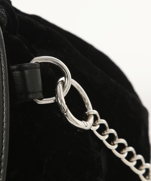 PAGEBOY（ページボーイ）の「ベロアキンチャクBAG（ハンドバッグ・レディース・ブラック/レオパード/レッド・FREE）」の19枚目の写真