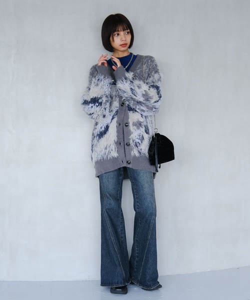 PAGEBOY（ページボーイ）の「ベロアキンチャクBAG（ハンドバッグ・レディース・ブラック/レオパード/レッド・FREE）」の13枚目の写真