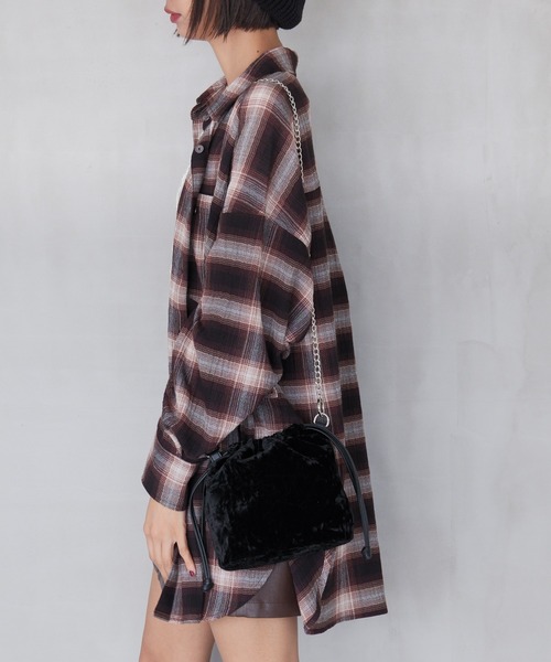 PAGEBOY（ページボーイ）の「ベロアキンチャクBAG（ハンドバッグ・レディース・ブラック/レオパード/レッド・FREE）」の15枚目の写真