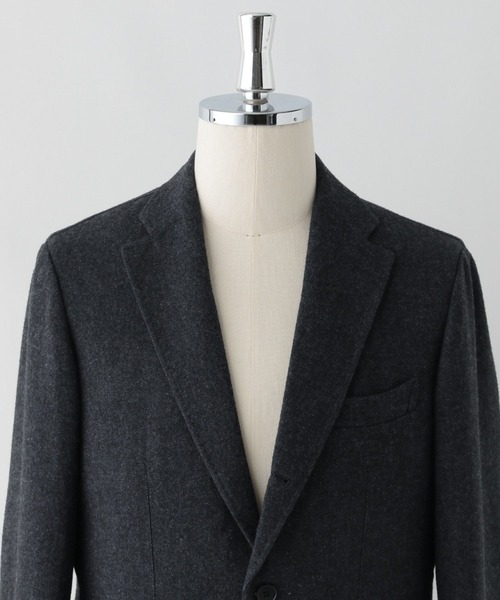 GLOBAL WORK（グローバルワーク）の「ウールブレンドジャケット/Salon de GW/581176（テーラードジャケット・メンズ・グレー/ブラウン/ネイビー・SMALL/MEDIUM/LARGE/X-LARGE）」の4枚目の写真