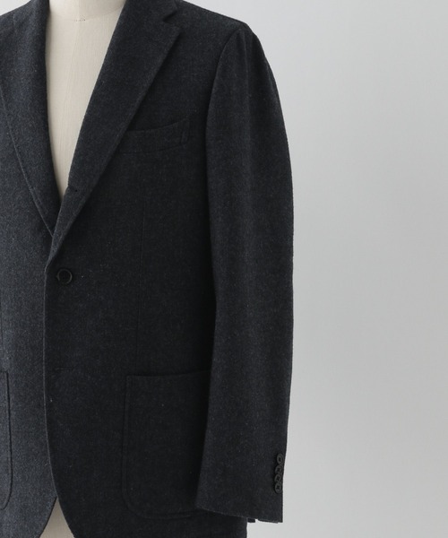 GLOBAL WORK（グローバルワーク）の「ウールブレンドジャケット/Salon de GW/581176（テーラードジャケット・メンズ・グレー/ブラウン/ネイビー・SMALL/MEDIUM/LARGE/X-LARGE）」の6枚目の写真